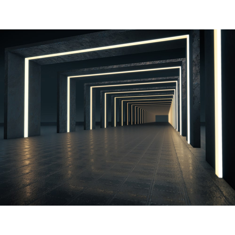 Large LED Channel Light Diffuser For LED Rope Lighting - Inner Width 53mm Large LED Channel Light Diffuser For LED Rope Lighting - Inner Width 53mm